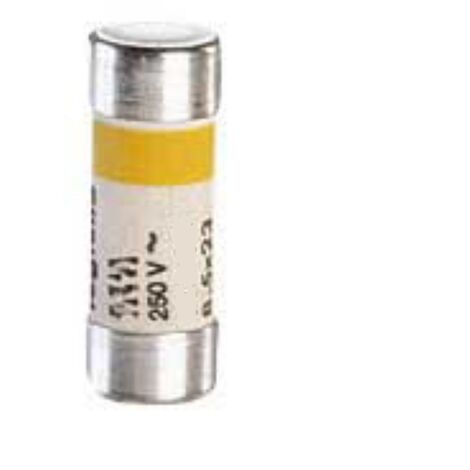 Cartouche cylindrique domestique 8,5x23mm avec voyant 4A LEGRAND 011404