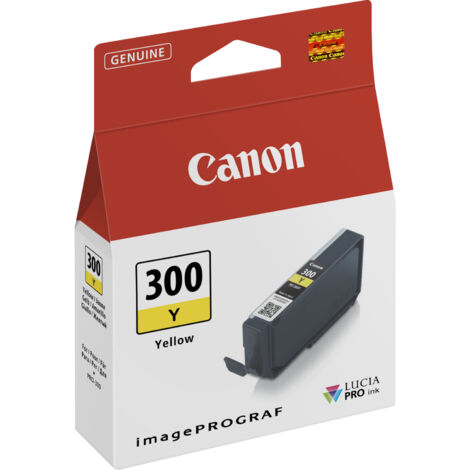 Cartouche d encre Canon PFI 300 JAUNE