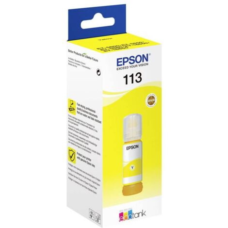 Cartouche d encre Epson Ecotank 113 jaune