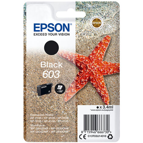 Cartouche d encre Epson Etoile de mer noir