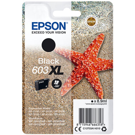 Cartouche d encre Epson Etoile de mer noir XL