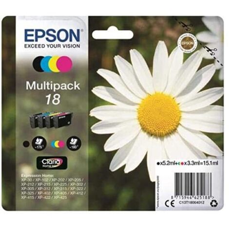 Cartouche d encre Epson PACK VALISE 4 COULEURS