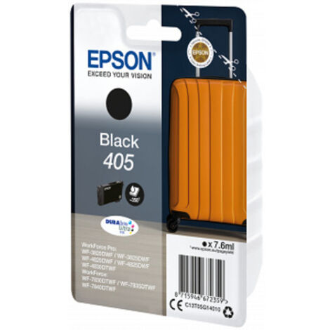Cartouche d encre Epson Valise 405 Noir