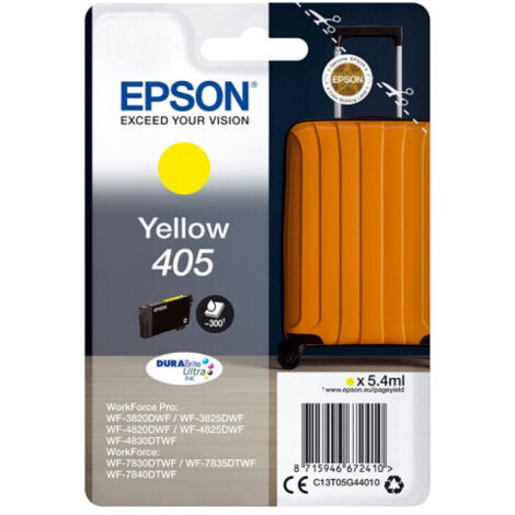 Cartouche d encre Epson VALISE JAUNE