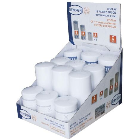 CARTOUCHE DE FILTRATION 150L/M PAR CARTON DE 12 RENSON