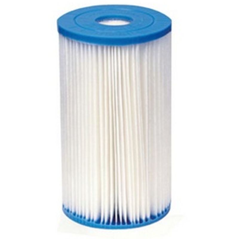 Intex - Cartouche de filtration pour piscine - Type b - Diam. 15 x 27 - Blanc