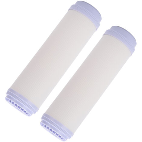 Cartouche de Filtre à Eau 10 Pouces Grande Capacité pour Système Ultrafiltration - 2 Pièces