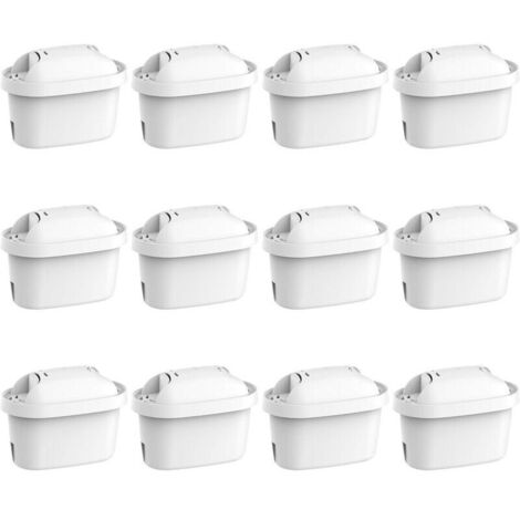 Cartouche de filtre à eau, remplacement pour Brita® Maxtra+® Plus, Maxtra Pro® tout-en-un, compatible avec le filtre pour pichet Brita®, réduit les PFAS, PFOA/PFOS, certifié TÜV SÜD, NSF (12) Visitez