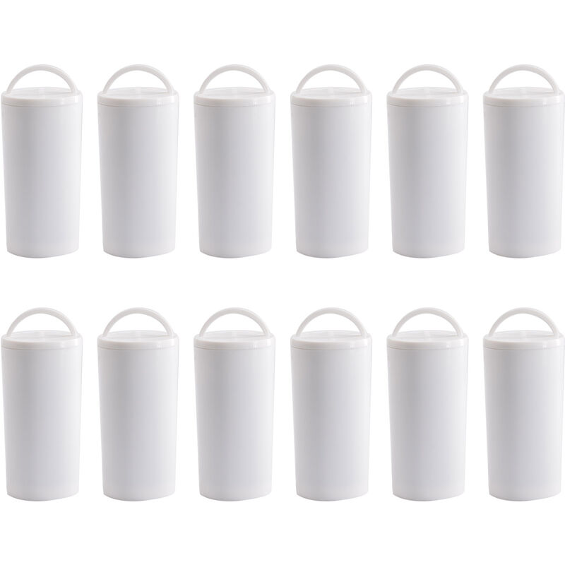 Cartouche de filtre pour distributeur d'eau pour animaux de compagnie (paquet de 12) compatible avec la fontaine Drinkwell 360