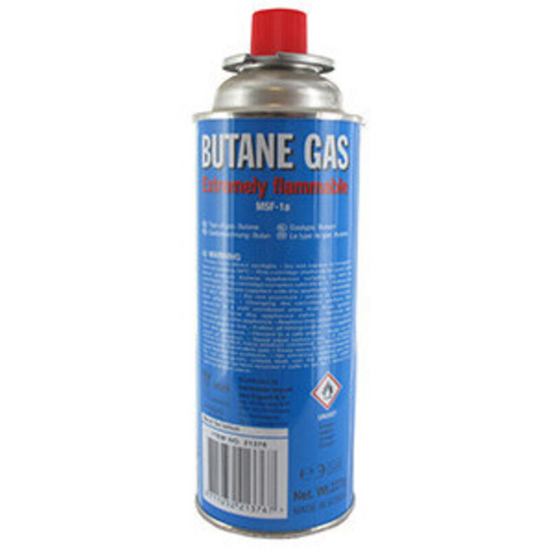 Chalumeau à Gaz NOLA 1300°C - Avec Cartouche 190g - Flamme Réglable - Pour Soudure, Barbecue Et Bricolage
