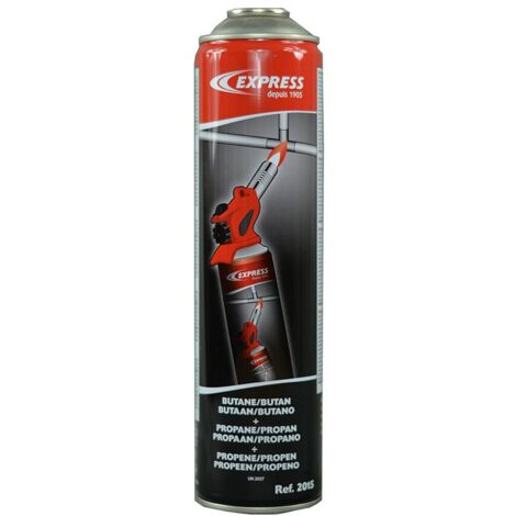 Cartouche de gaz propylène 326g – Autonomie 2h – Pour soudage et découpe à flamme – Haute performance jusqu'à -10°C