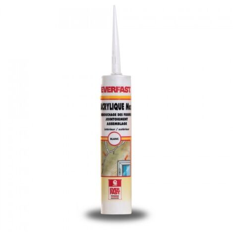Cartouche de mastic acrylique maçonnerie, façade et assemblage de menuiseries - 310 cc Gris - MATPRO