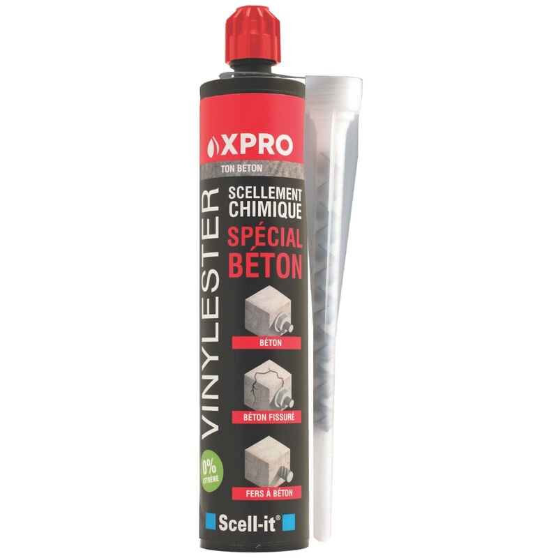 Cartouche Mortier Chimique de 300 mL Epoxy-Acrylate sans Styrène