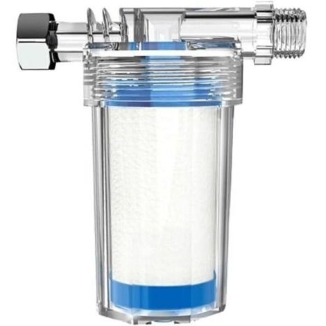 Cartouche de purification pour chauffe-eau pour machine à laver et filtre de douche – Chloramine, métaux lourds, ammoniaque, soufre – Filtre en coton PP compatible avec (filtre de robinet)