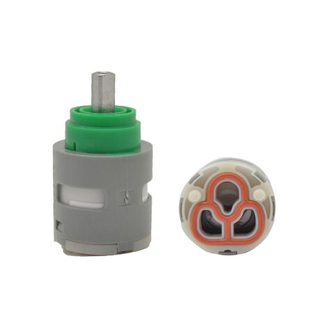 Cartouche de rechange  25 mm DianHydro avec inverseur 2 voies ferme' a' fond plat remplacement