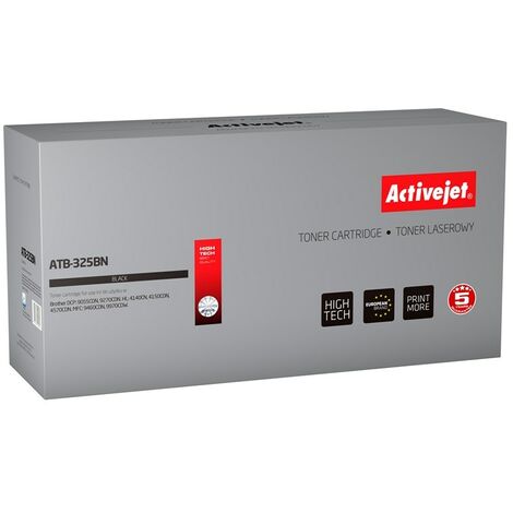 Cartouche de toner Activejet ATB-325BN (remplace Brother TN-325BK  Supreme  4000 pages  noir)