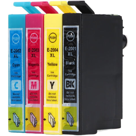 Cartouche d'encre 4 couleurs Noir Cyan Magenta Jaune - Combo pour imprimante XP 200 - Cartouches haute qualité