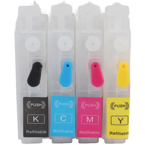 Cartouche d'encre 4 couleurs Rouge Bleu Jaune Noir - Kit accessoire imprimante compatible LC3111