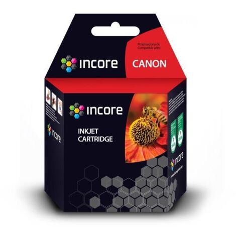 Cartouche d'encre INCORE noire 22 ml pour imprimante Canon PG-545 XL avec puce