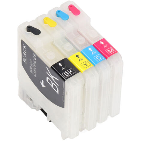 Cartouche d'encre LC38BK LC38C pour imprimante jet d'encre, pack de 4 couleurs - Rechange et consommables