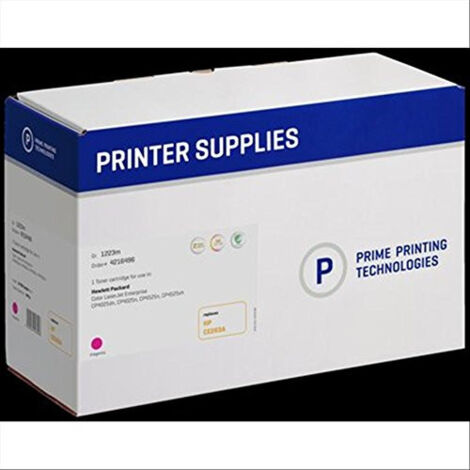 Cartouche d'encre Magenta HP CE263A - Remanufacturée - 11 000 pages