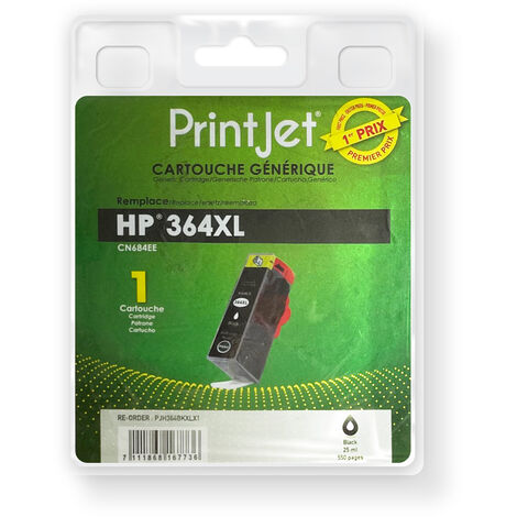 Compatible HP 62 - Noir️ ♻️