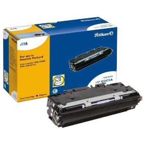 Cartouche d'encre Pelikan Q2673A Magenta - HP Color LaserJet 3500/3550