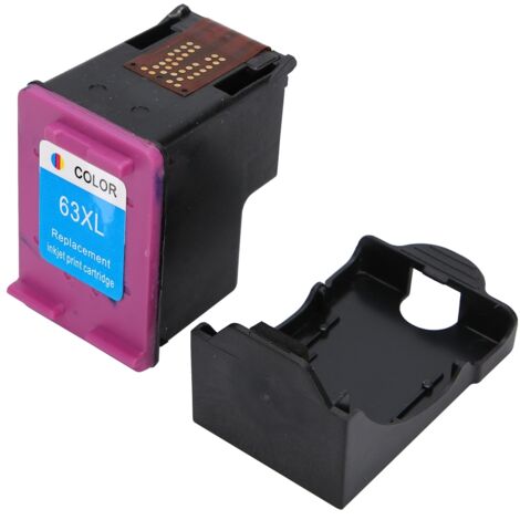 Cartouche d'encre rechargeable grande capacité pour imprimantes HP 63 2130 3630 4520 4650 63XL - Accessoires