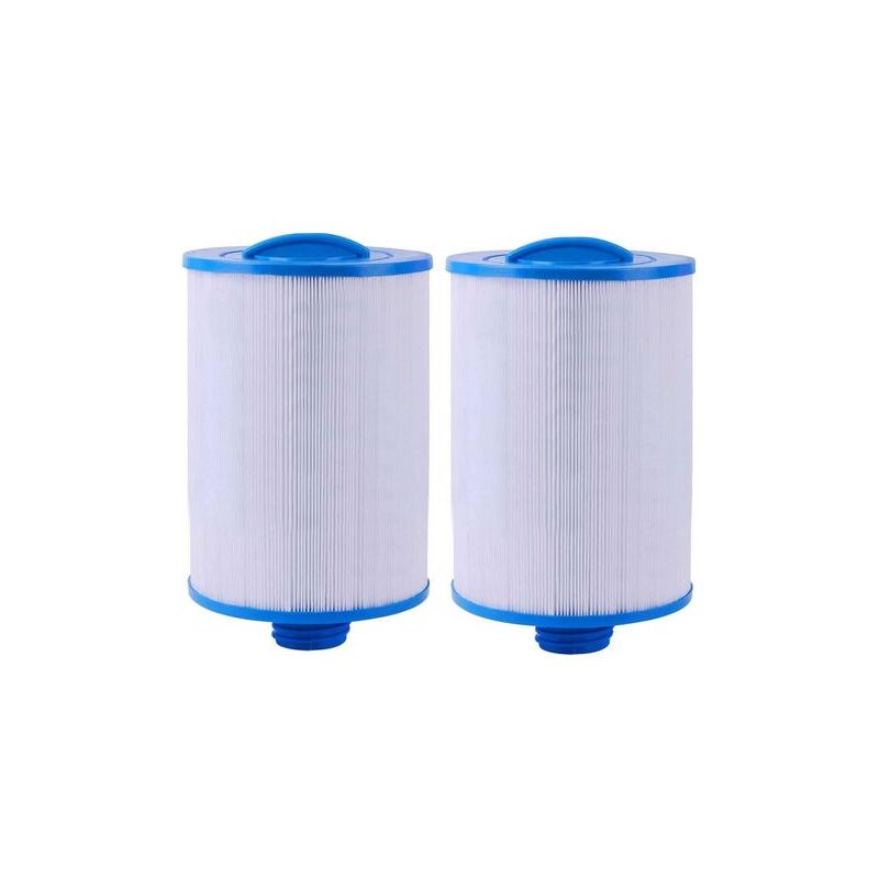 Gabrielle - Cartouche filtrante 2 pièces, filtre pour spa, compatible avec Unicel 6CH-940, Pleatco PWW50P3, écumoire d'accès à la ligne de flottaison