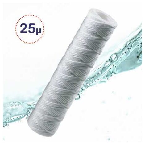 Cartouche filtrante bobinée 25 microns