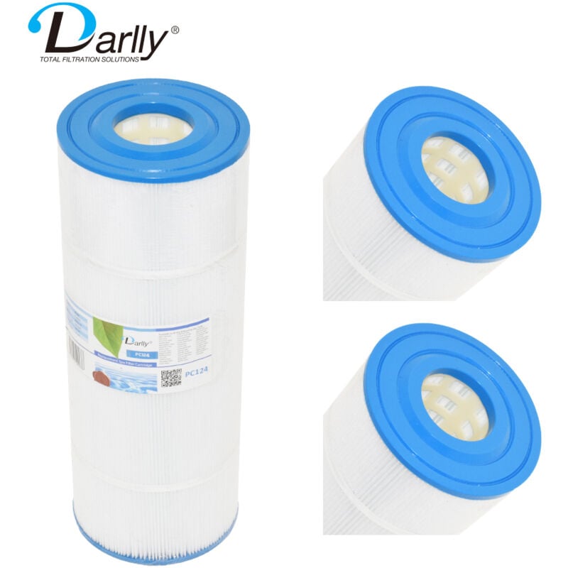 Darlly - Cartouche filtrante compatible Hayward CX580RE PC124
