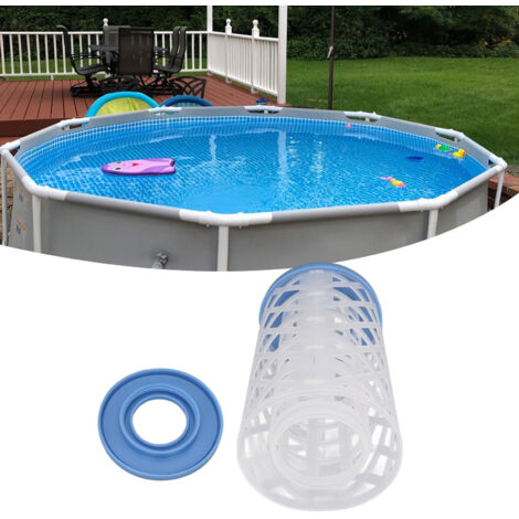 Cartouche filtrante détachable et réutilisable pour pompe à eau de piscine, PVC, 5 cartouches filtrantes, 108mm de diamètre, pour   TYPE A C