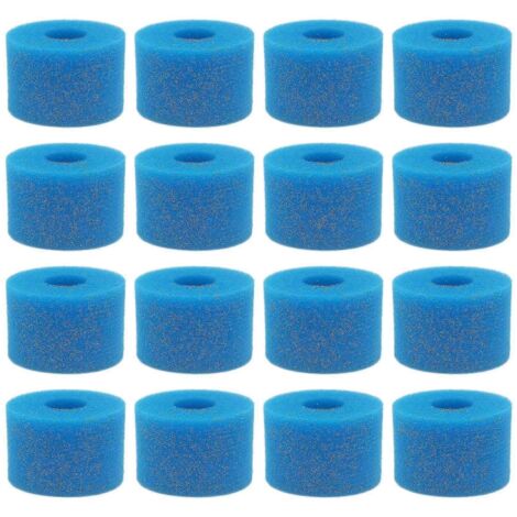 Cartouche filtrante en mousse lavable et réutilisable pour spa Pure Spa, type S1, lot de 16 (2024).