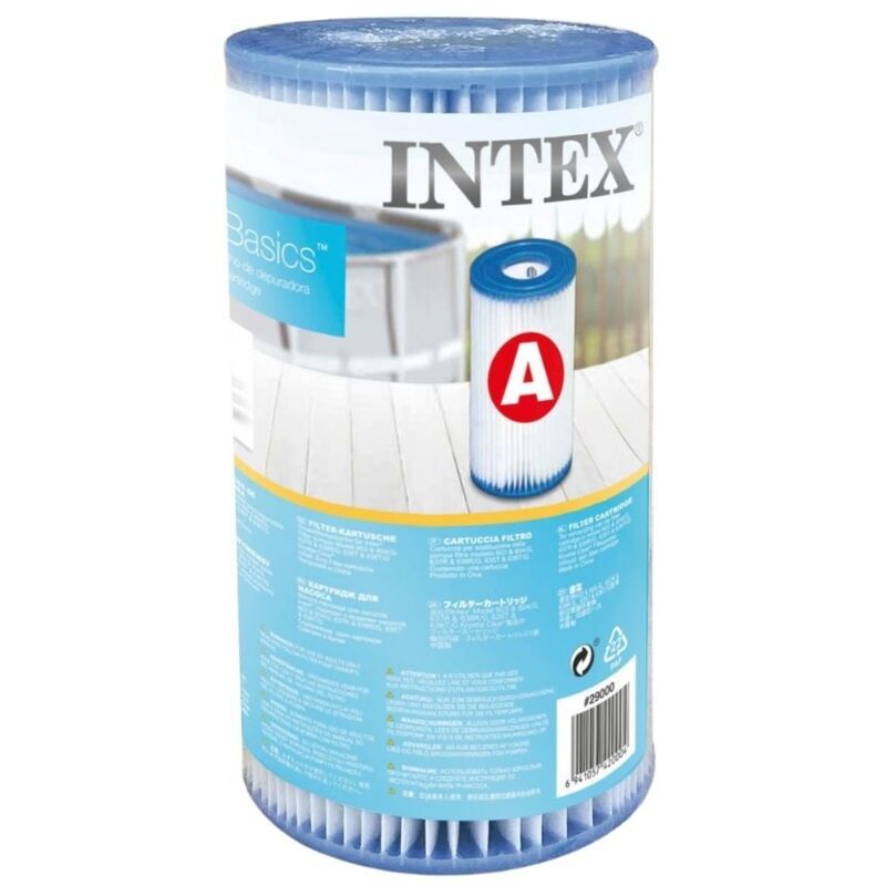 Cartouche filtrante Intex 29000 Type a 9 pièces pour piscine 244/305/366 cm