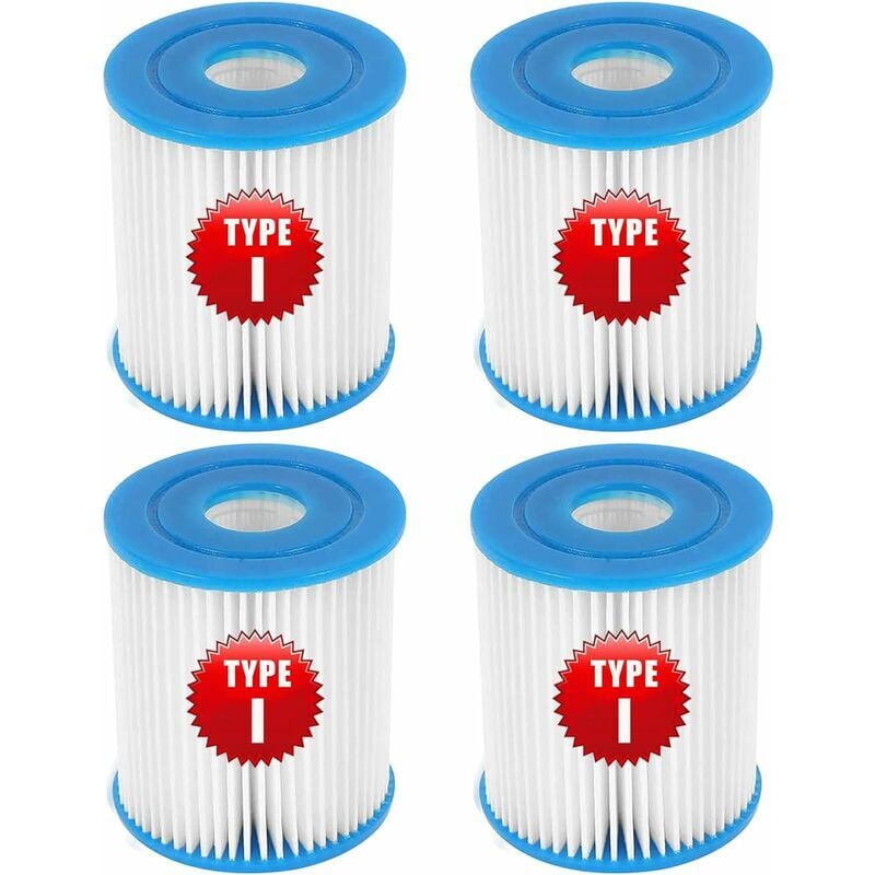 Cartouche filtrante PisCone de type i pour pompe Piscone, filtre Piscone gonflable, installation facile (lot de 4)