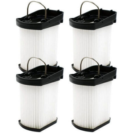 Cartouche filtrante pour aspirateur Shark WV401BL WV401PK WV403BR (4 pièces)