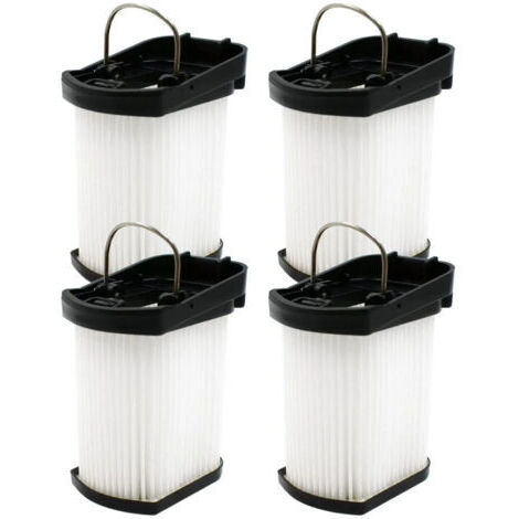 Cartouche filtrante pour aspirateur Shark WV401BL WV401PK WV403BR (4 pièces)