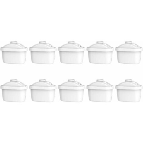 Cartouche Filtrante, Remplacement pour Brita Maxtra+, Style, Marella Cool, Mavea Elemaris XL, Remplacement pour Brita Aluna(10) Derrui
