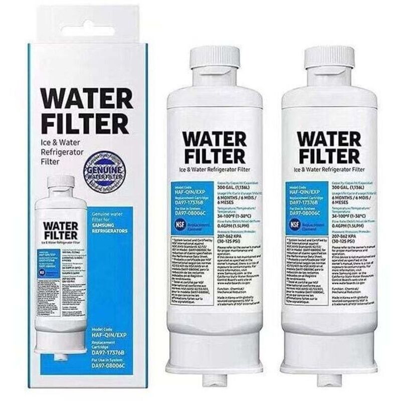 Image of Cartouche filtranter 2x Compatible Samsung Refrigerator&hellip;