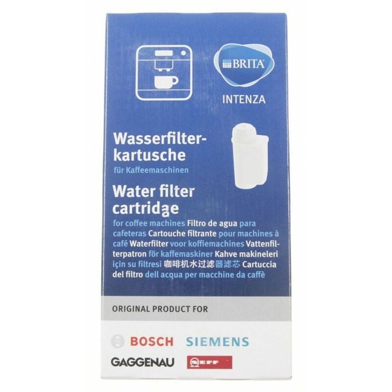 Cartouche filtre à eau BRITA INTENZA (146087-5719) (00575491, 17000705) Cafetière, Expresso SIEMENS, BOSCH, GAGGENAU, NEFF, PHILIPS