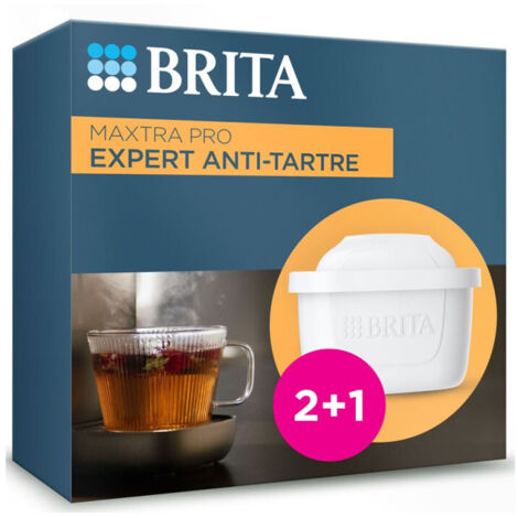 Cartouche filtre à eau Brita Maxtra Pro Expert anti tartre Pack 2+1