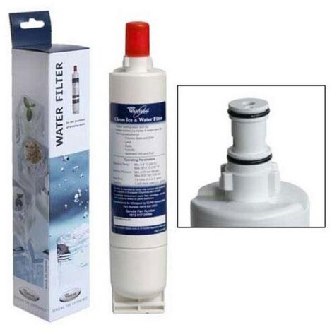 Cartouche filtre à eau SBS002 d'origine (42429-23428) (484000008726, 481281729632) Réfrigérateur, congélateur WHIRLPOOL, BAUKNEC