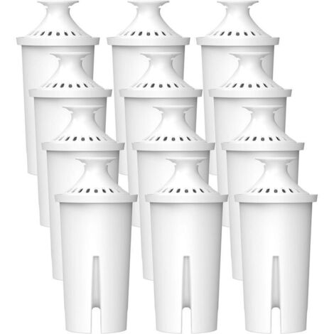 Cartouche Filtre Certifiée TÜV SÜD et NSF, Compatible Jerrican Eau Brita Classic OB03 Mavea 107007 PearlCo Aqua Optima RUF916 (12)