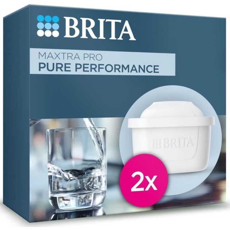 Cartouche filtre à eau Brita pack 2 filtres a eau maxtra pro all in 1