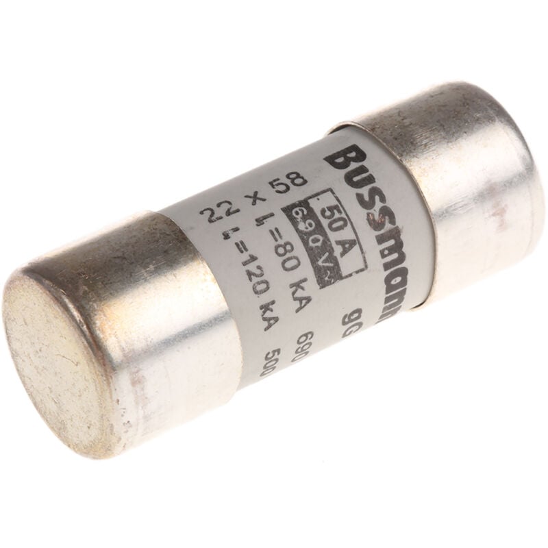 Eaton - Cartouche fusible Bussman, 50A 22 x 58mm 690V c.a.