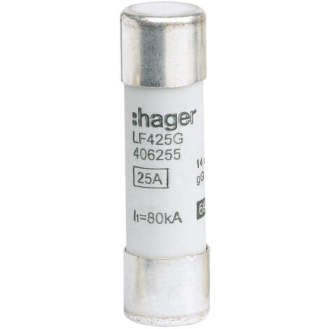 Cartouche fusible industrielle 14x51 gG 25A (LF425G)