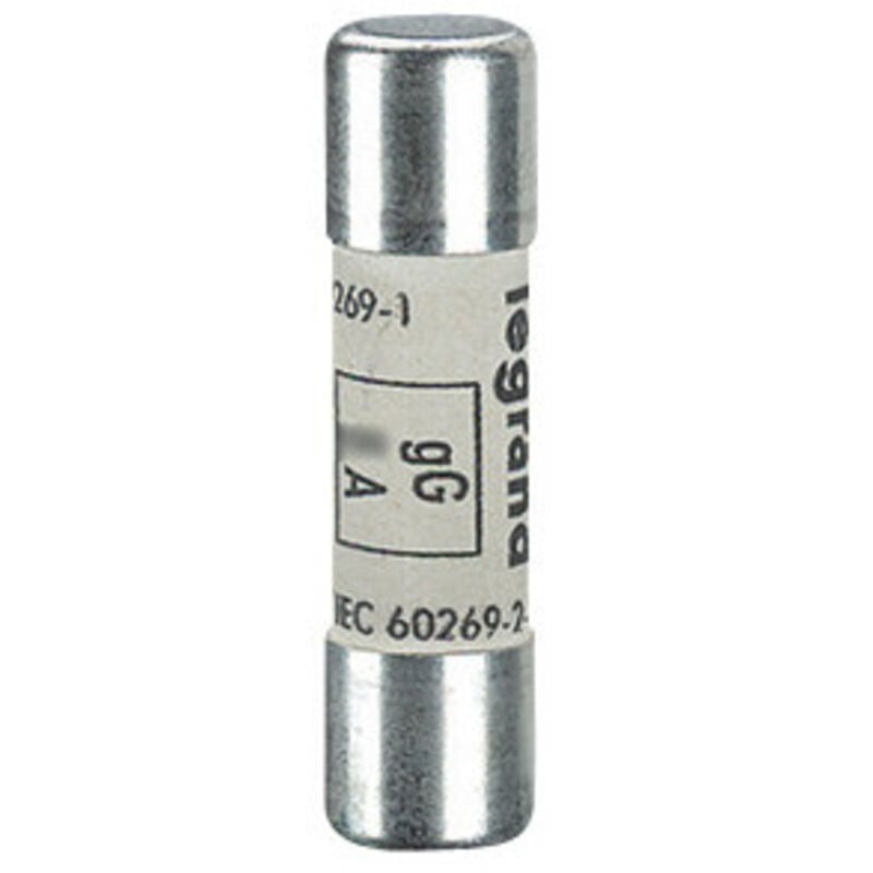 Legrand - cartouche industrlelle cylindrique gg 10x38 mm sans voyant 10a