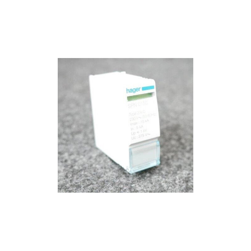 Hager - Cartouche 15KA 275V 1P pour parafoudre débrochable modulaire 230V