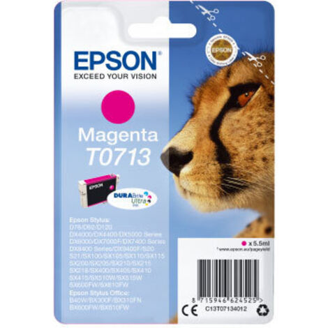 Cartouche imprimante EPSON C 13 T 07134012 - magenta