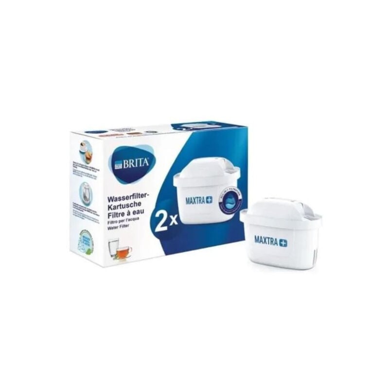 Brita - Pack de 2 cartouches maxtra+ pour Bouilloire 1023118